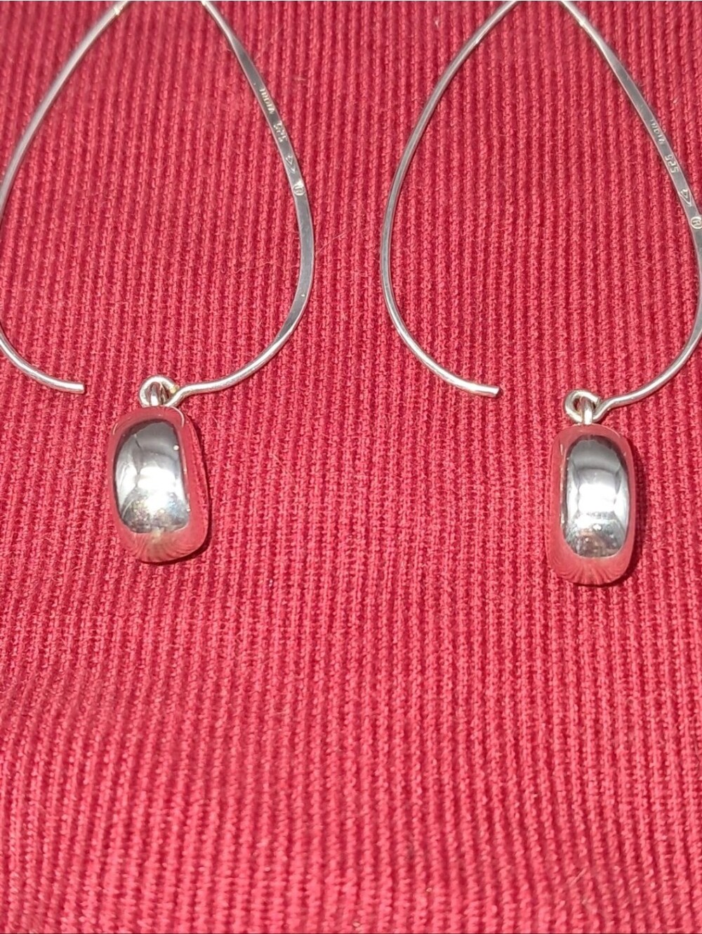 Sterling Silver 925 Silpada JUST DROPPING IN Long Dangle Threader Earrings W0821 - Picture 5 of 8